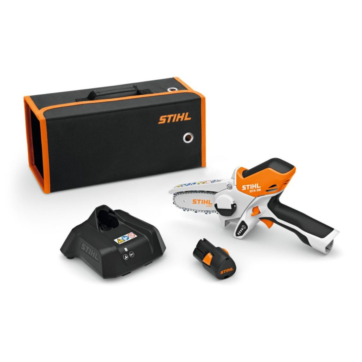 KIT MINI MOTOSIERRA BATERIA GTA 26 + 2 BATERIAS + CARGADOR KIT MINI MOTOSIERRA BATERIA GTA 26 + 2 BATERIAS + CARGADOR