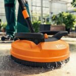 Maquina para limpieza de jardin con raspado en Malaga