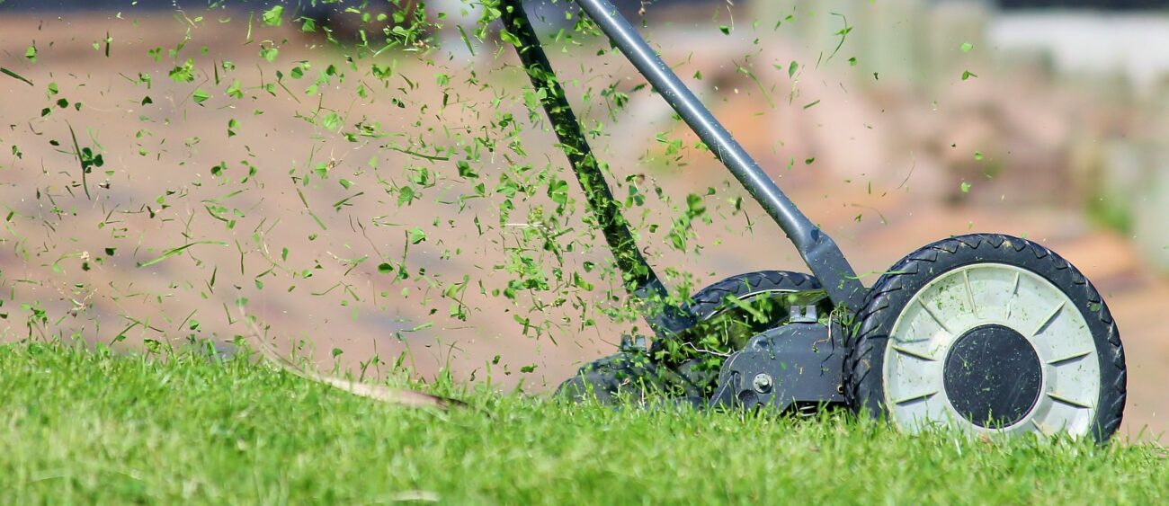 robot cortacésped Stihl en funcionamiento